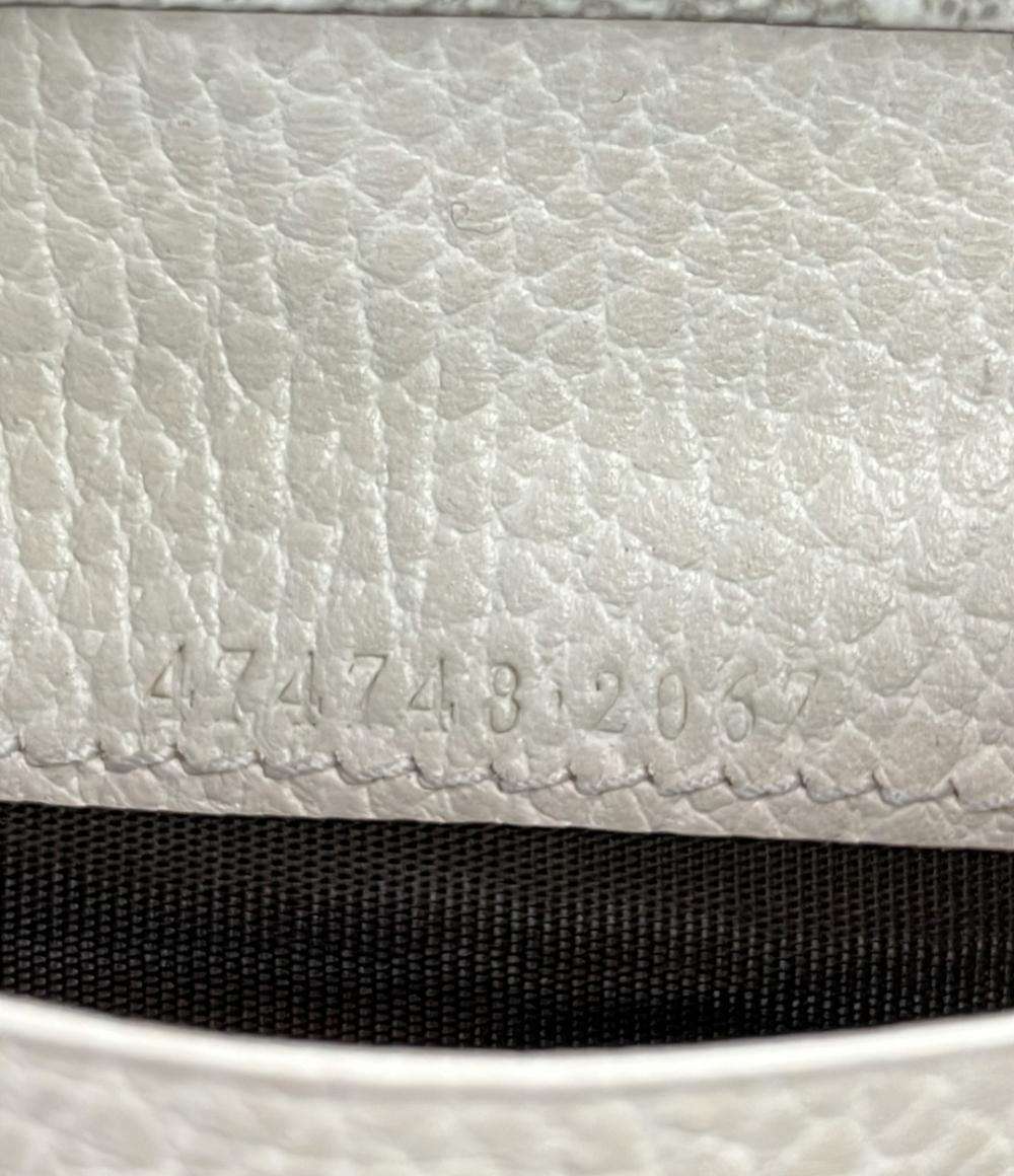 GUCCI カードケース レザー PVC GGマーモント 474748 2067 レディース グッチ