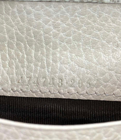 GUCCI カードケース レザー PVC GGマーモント 474748 2067 レディース グッチ