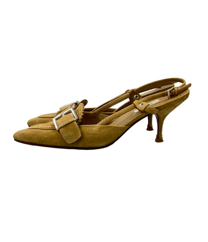 PRADA スリングバックパンプス レディース SIZE 34 1/2 プラダ