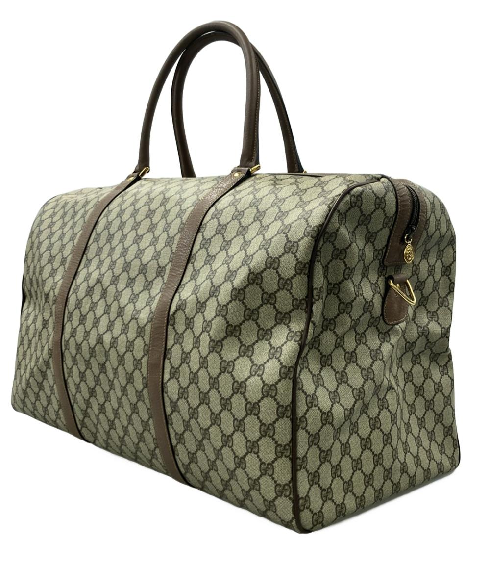 訳あり GUCCI 2WAY ボストンバッグ ショルダーバッグ 斜め掛け GGスプリーム 012•123•6081•55 レディース グッチ