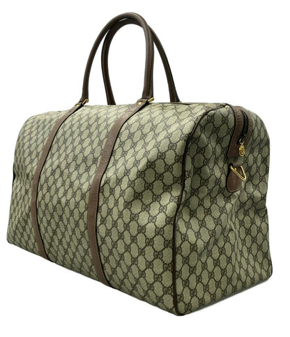訳あり GUCCI 2WAY ボストンバッグ ショルダーバッグ 斜め掛け GGスプリーム 012•123•6081•55 レディース グッチ