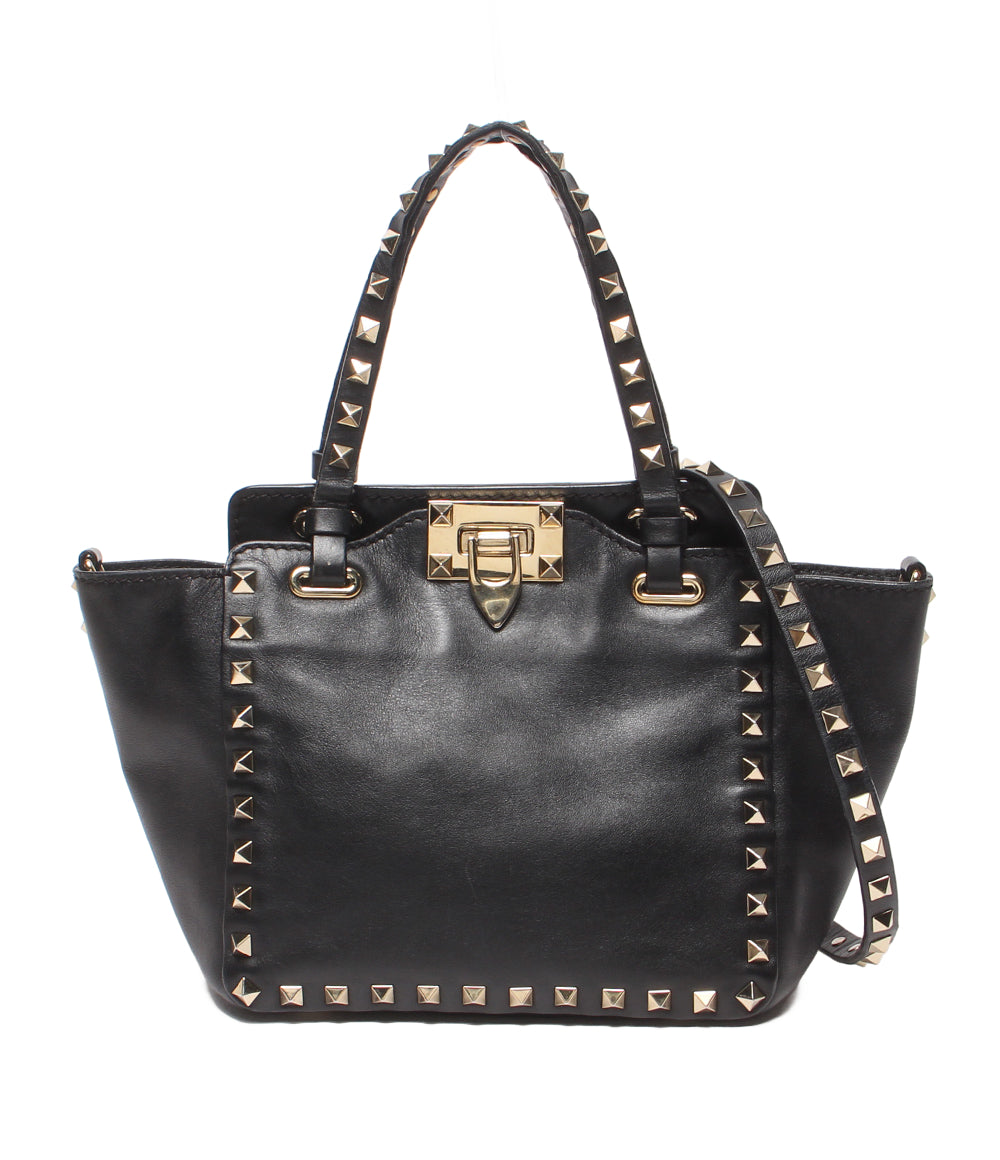 Valentino Garavani 2WAYハンドバッグ ショルダーバッグ 斜め掛け ロックスタッズ レディース ヴァレンティノ・ガラヴァーニ