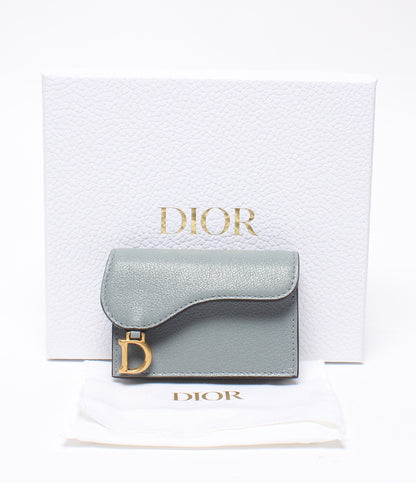 美品 Christian Dior カードケース 名刺入れ サドル ブルーム カードホルダー レディース クリスチャンディオール