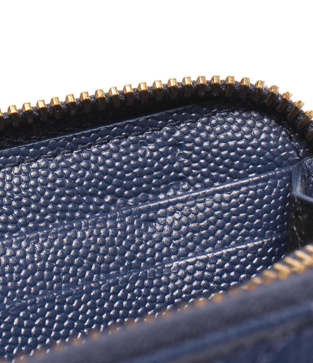 美品 SAINT LAURENT PARIS ラウンドファスナー長財布 358094 レディース サンローランパリ