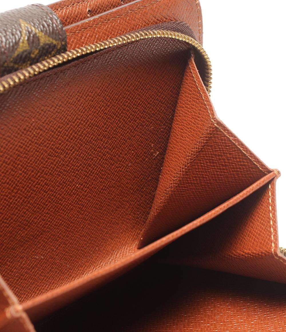 LOUIS VUITTON 二つ折り財布 ポルトパピエ ジップ モノグラム M61207 レディース ルイ・ヴィトン