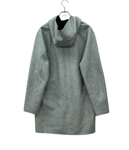 美品 セオリー フード付きロングコート メンズ SIZE L theory