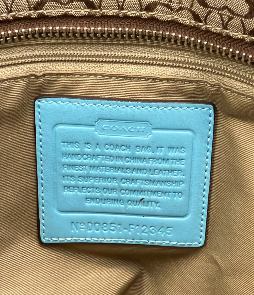 COACH トートバッグ 肩掛け ミニシグネチャー F12345 レディース コーチ