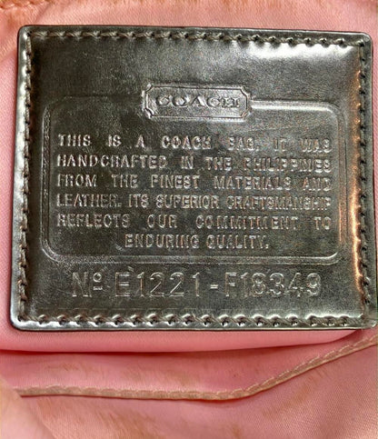 コーチ 2wayハンドバッグ ショルダーバッグ 斜め掛け シグネチャー F18349 レディース COACH