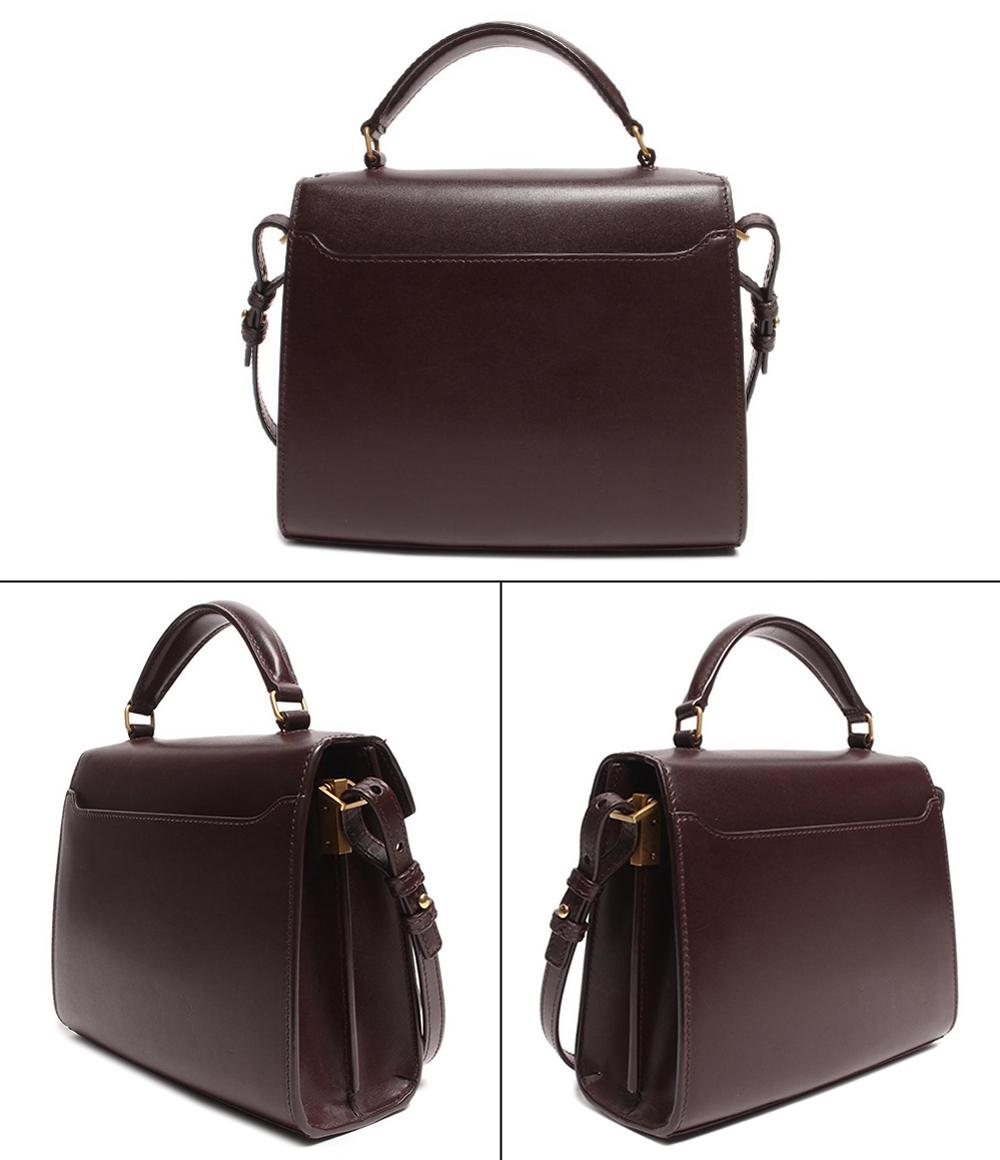 サンローランパリ 2way レザーショルダーバッグ YSLロゴ ゴールド金具 カサンドラ レディース SAINT LAURENT PARIS