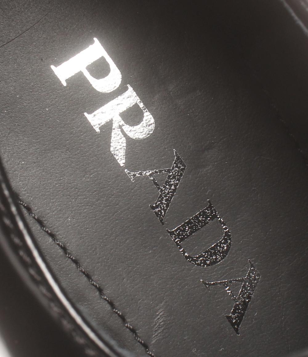 完売品　入手困難プラダ　モノリス　ローファー 37 楽天市場】PRADA(プラダ) モノリス ブラッシュドレザー ポイン