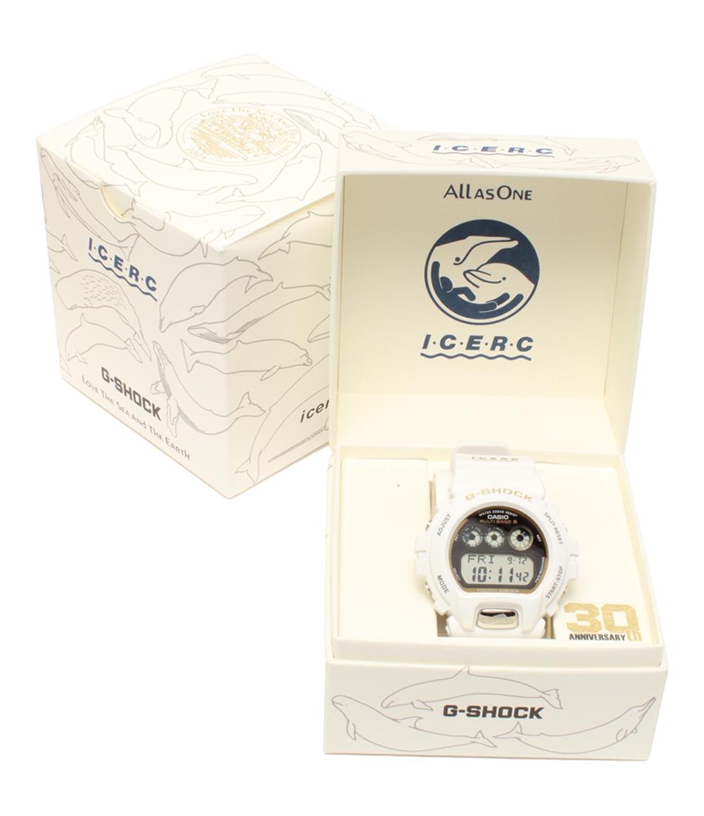 美品 カシオ 腕時計 イルカクジラ Love The Sea And The Earth G-SHOCK ソーラー GW-6904K-7JR メンズ CASIO