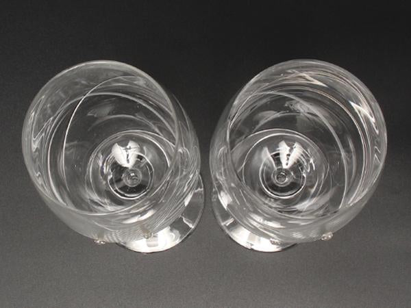 美品 WEDGWOOD ワイングラス 2点セット ペア プロミシス ウィズディスリング ウエッジウッド