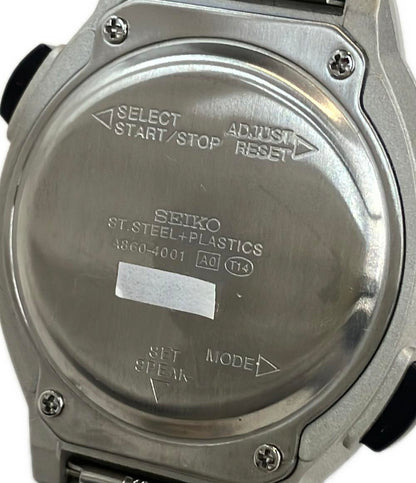美品 SEIKO 腕時計 クオーツ A860-4001 メンズ セイコー