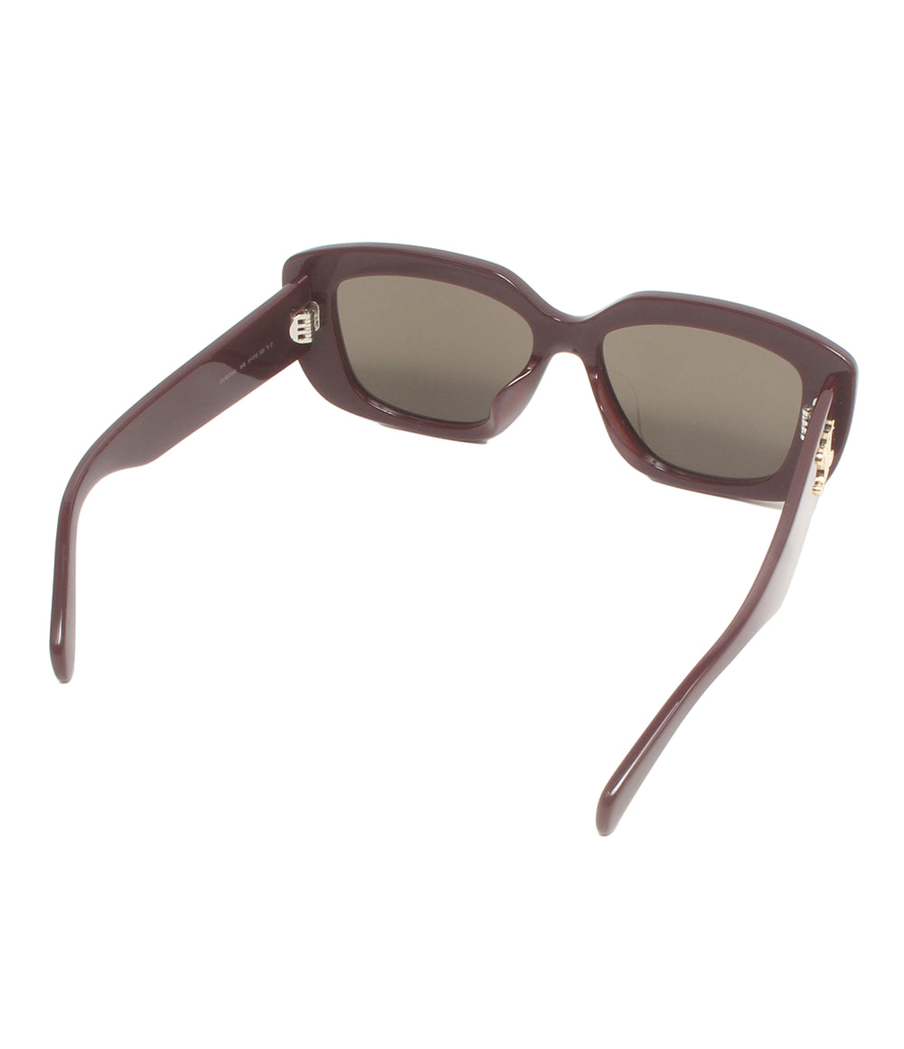 美品 CELINE サングラス アイウェア 55□15 トリオンフ 04 CL40216U レディース セリーヌ
