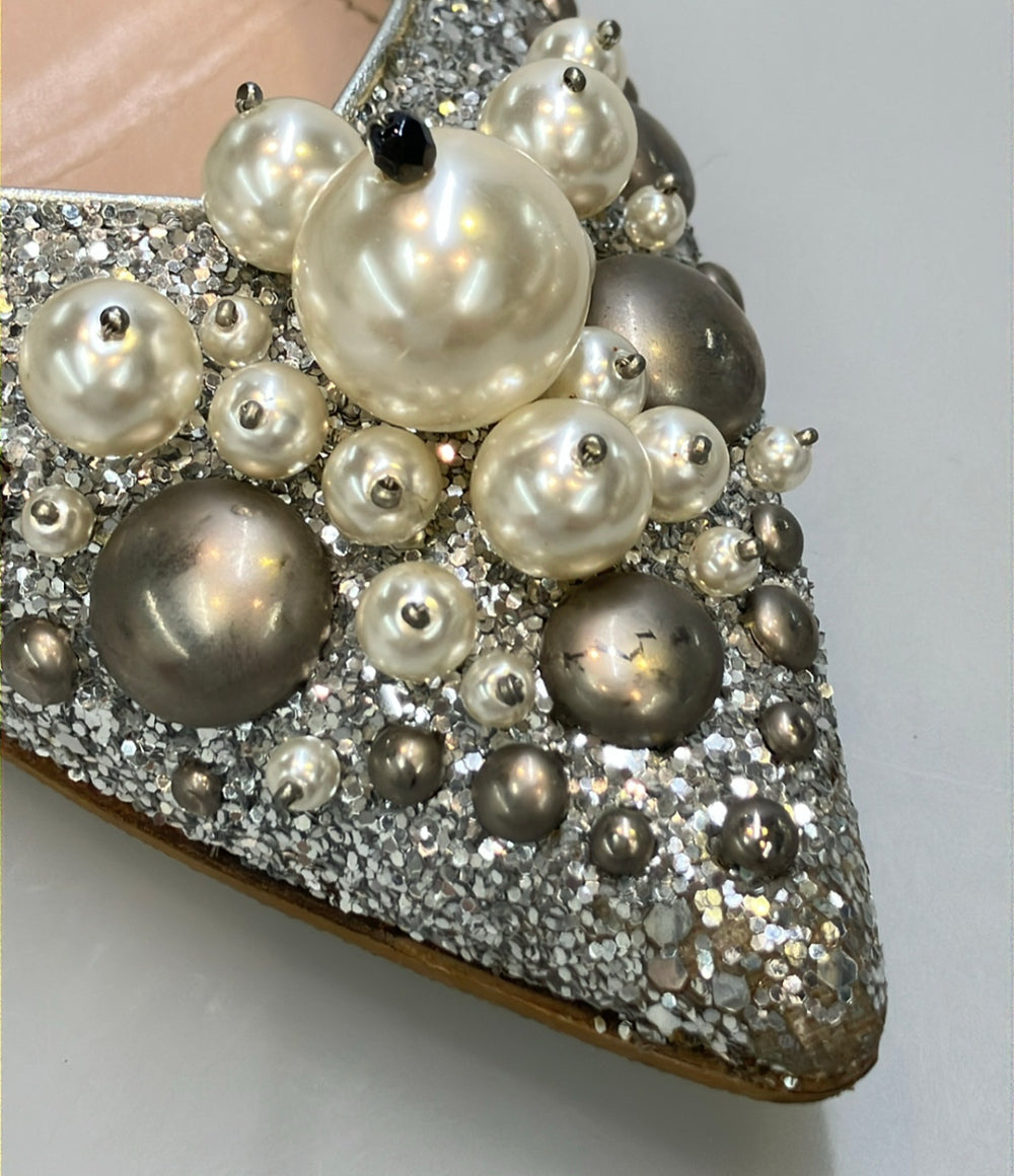 Miu Miu ポインテッドトゥパンプス レディース SIZE 35 1/2 ミュウ ミュウ