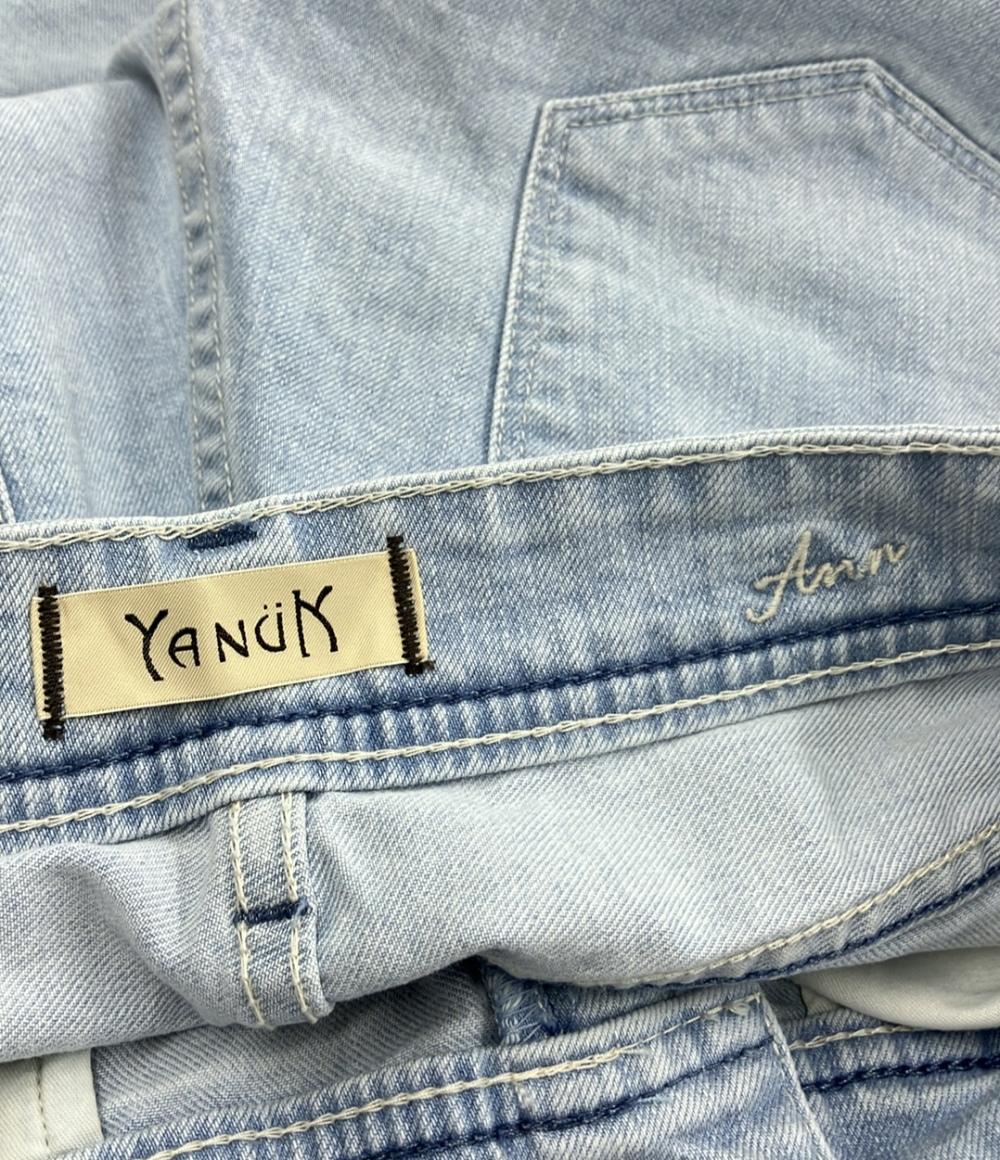 美品 ヤヌーク デニムパンツ ダメージ加工 レディース SIZE 26 (S) YANUK