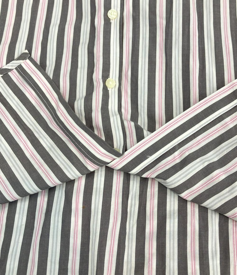 エンポリオ・アルマーニ ストライプ ロングシャツ レディース SIZE S Emporio Armani