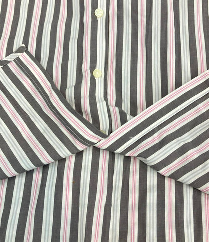 エンポリオ・アルマーニ ストライプ ロングシャツ レディース SIZE S Emporio Armani