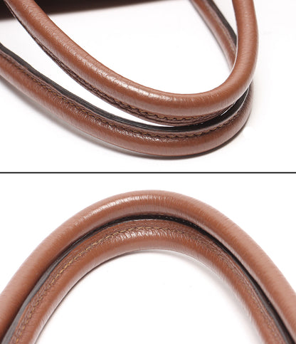 HERMES ハンドバッグ □P刻印 シルバー金具 ガーデンパーティTPM レディース エルメス
