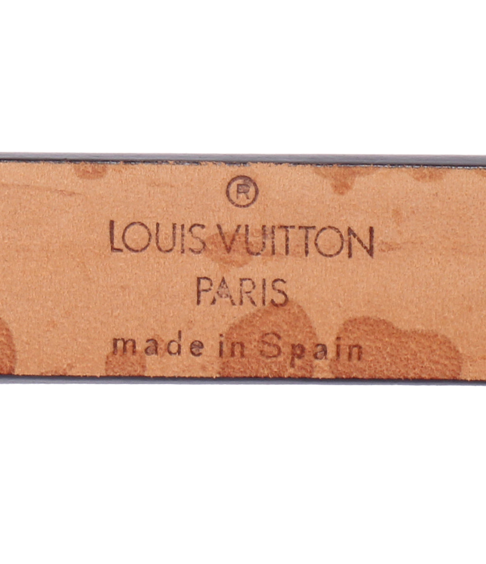 LOUIS VUITTON ベルト ノワール サンチュール キャレ M6805 レディース ルイ・ヴィトン