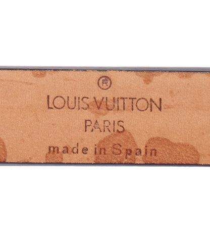 LOUIS VUITTON ベルト ノワール サンチュール キャレ M6805 レディース ルイ・ヴィトン