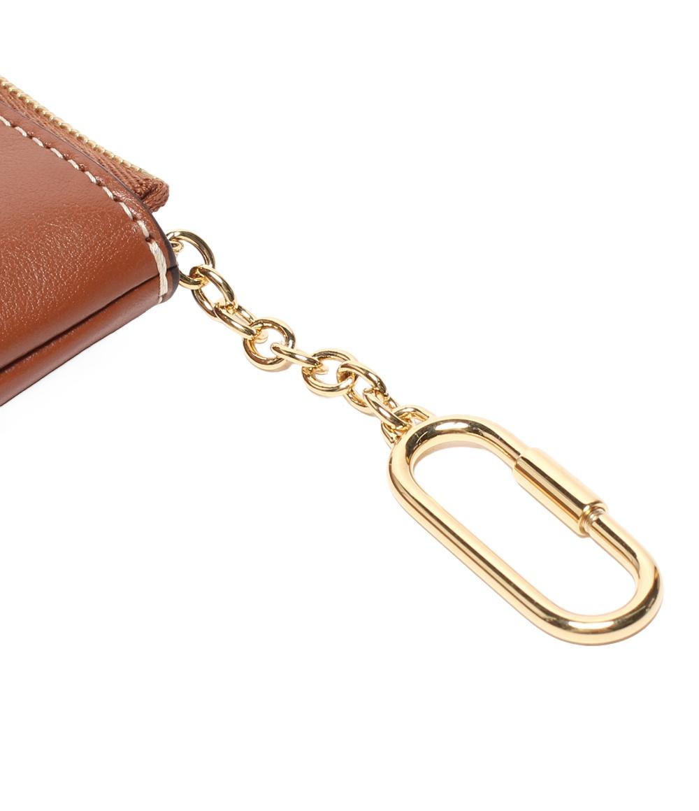 美品 CELINE コインケース カードポーチ チェーンフック付き キュイル トリオンフ 10C663DR8.04LU レディース メンズ セリーヌ