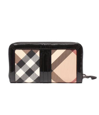 BURBERRY ラウンドファスナー長財布 メンズ バーバリー