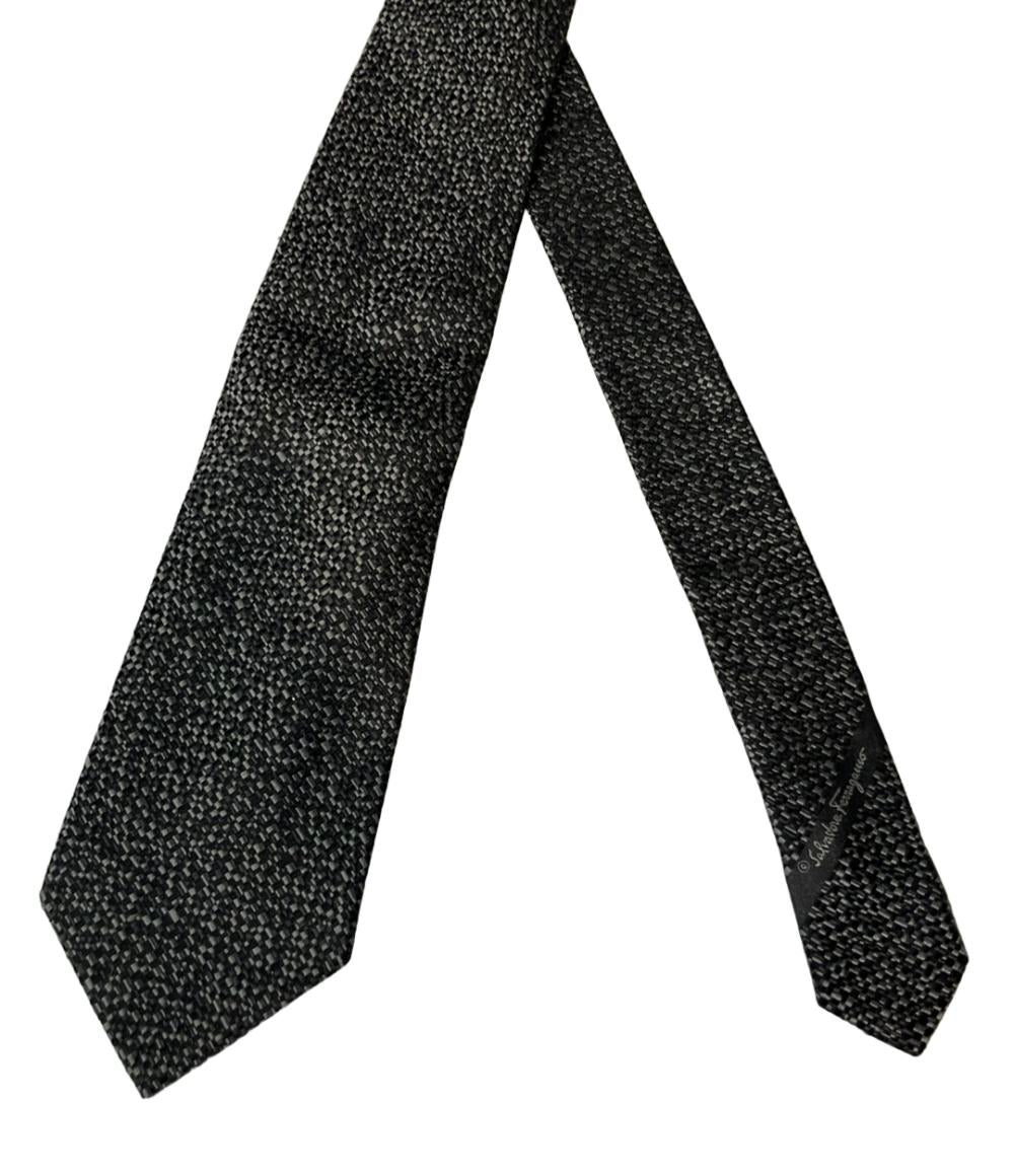 サルヴァトーレフェラガモ ネクタイ シルク100% メンズ Salvatore Ferragamo