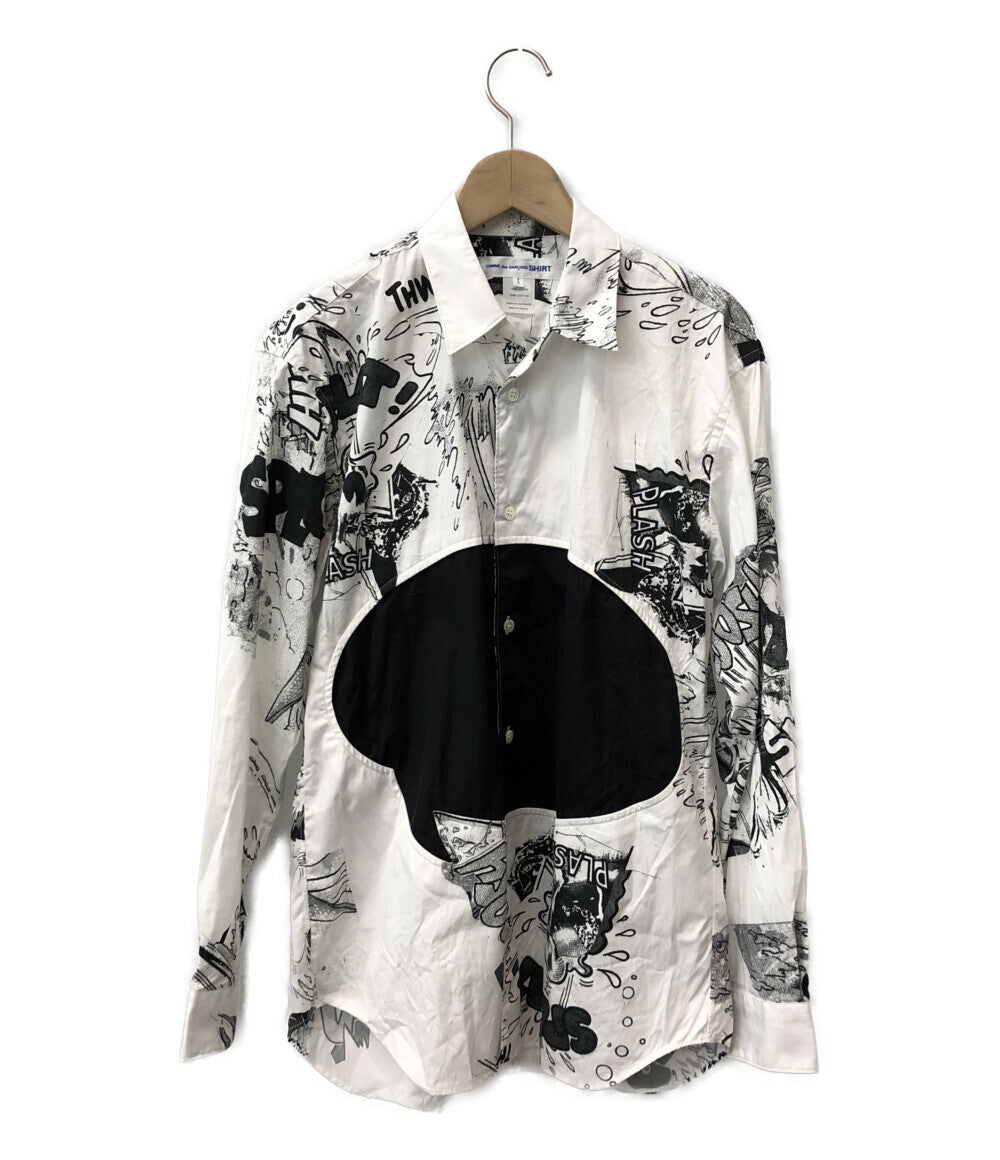 コムデギャルソンシャツ  長袖シャツ 吹き出しマーク     FI-B004 メンズ SIZE S (S) COMME des GARCONS SHIRT