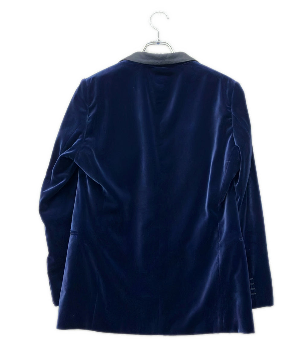 ARMANI COLLEZIONI ベロア テーラードジャケット メンズ SIZE 48 (L) アルマーニコレッツォーニ