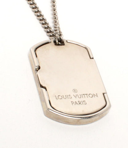 LOUIS VUITTON ネックレス コリエ プラーク モノグラムエクリプス ロケット M63640 D10129 メンズ ルイ・ヴィトン