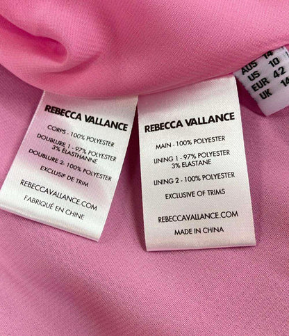 訳あり レベッカヴァランス グラデーションノースリーブフレアロングワンピース レディース SIZE US10 (L) rebecca vallance