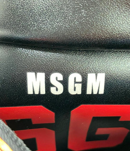 美品 MSGM ショルダーバッグ 斜め掛け ユニセックス エムエスジーエム