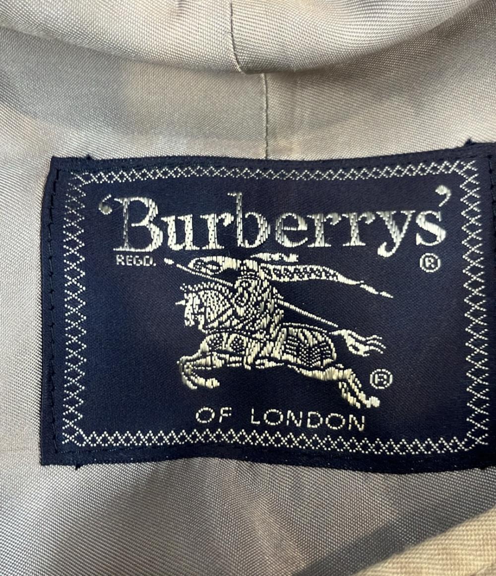 訳あり BURBERRY ステンカラーコート ベージュ インポート メンズ SIZE 40L (L) バーバリー