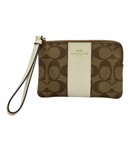 COACH ポーチ キャンバス レザー 58035 レディース コーチ