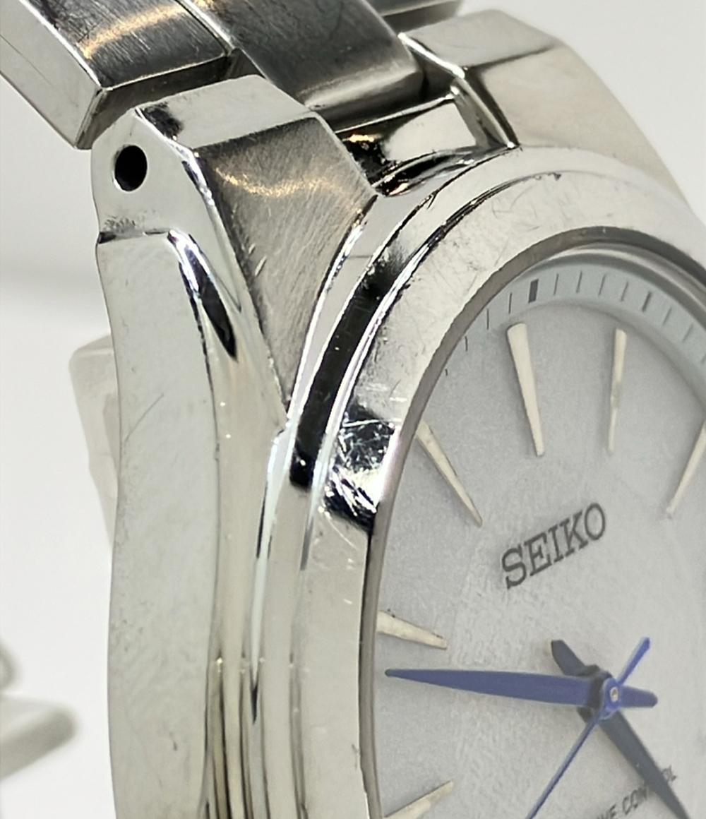 SEIKO 腕時計 ソーラー シルバー 7B42-0AL0 メンズ セイコー