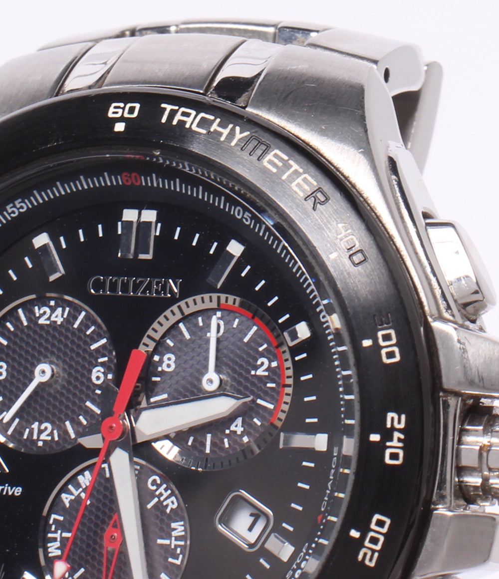 CITIZEN 腕時計 プロマスター ソーラー ブラック E820-S063868 メンズ シチズン