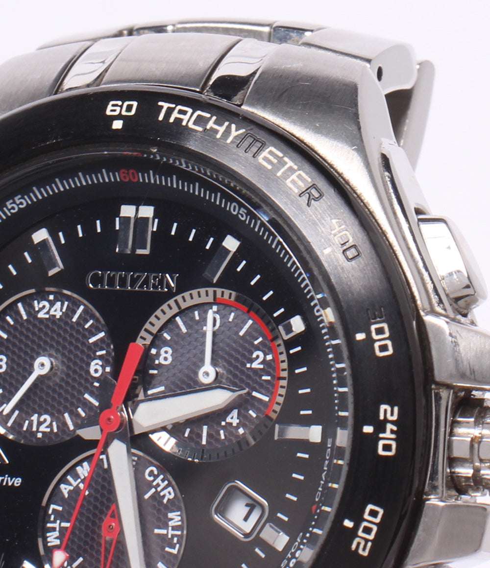 CITIZEN 腕時計 プロマスター ソーラー ブラック E820-S063868 メンズ シチズン