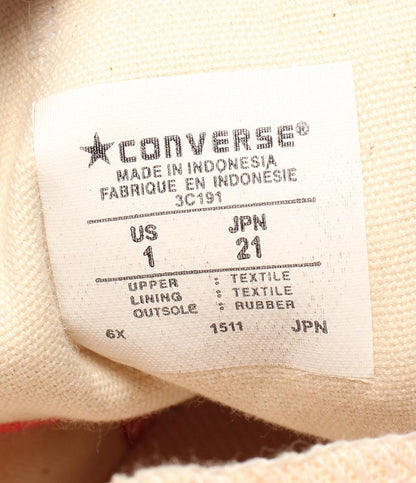 コンバース ローカットスニーカー 3C191 キッズ SIZE 21.0 CONVERSE