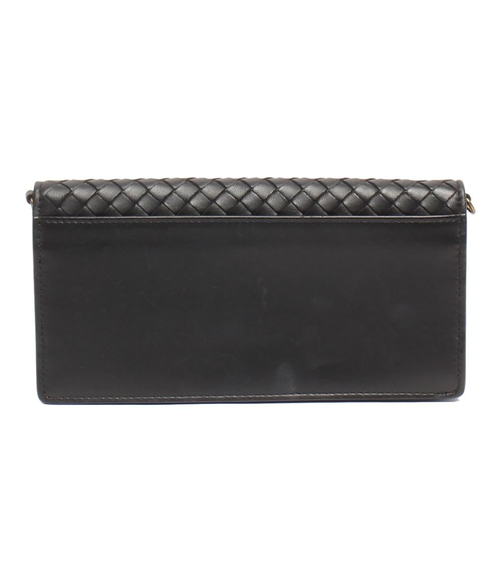 ボッテガ・ヴェネタ ショルダーウォレットバッグ イントレチャート レディース BOTTEGA VENETA