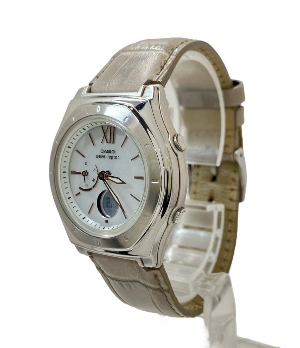 CASIO 腕時計 ソーラー ホワイト LWA-M160 レディース カシオ