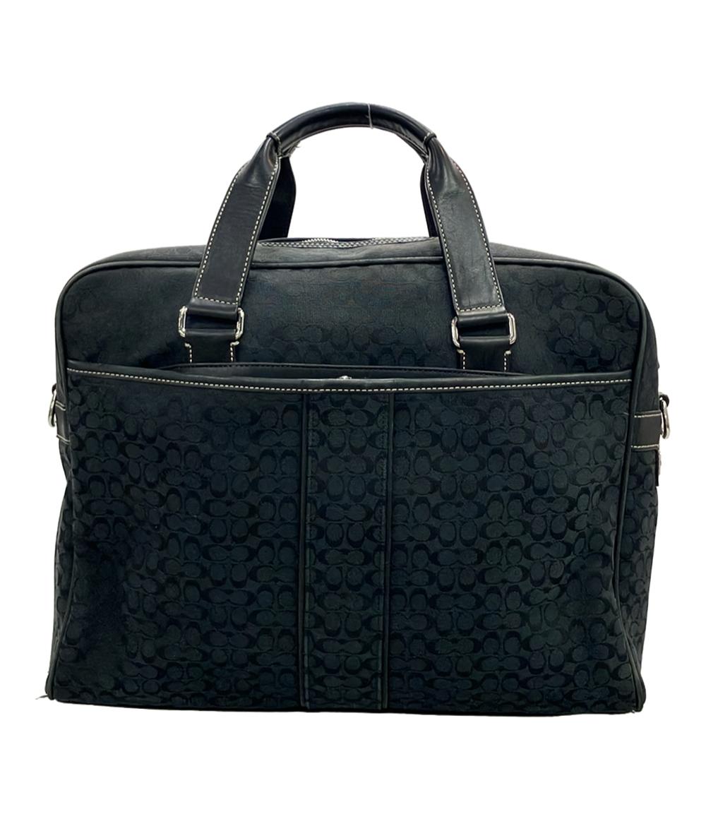 コーチ ブリーフケース ショルダーバッグ 2WAY キャンバス ミニシグネチャー F70181 レディース COACH