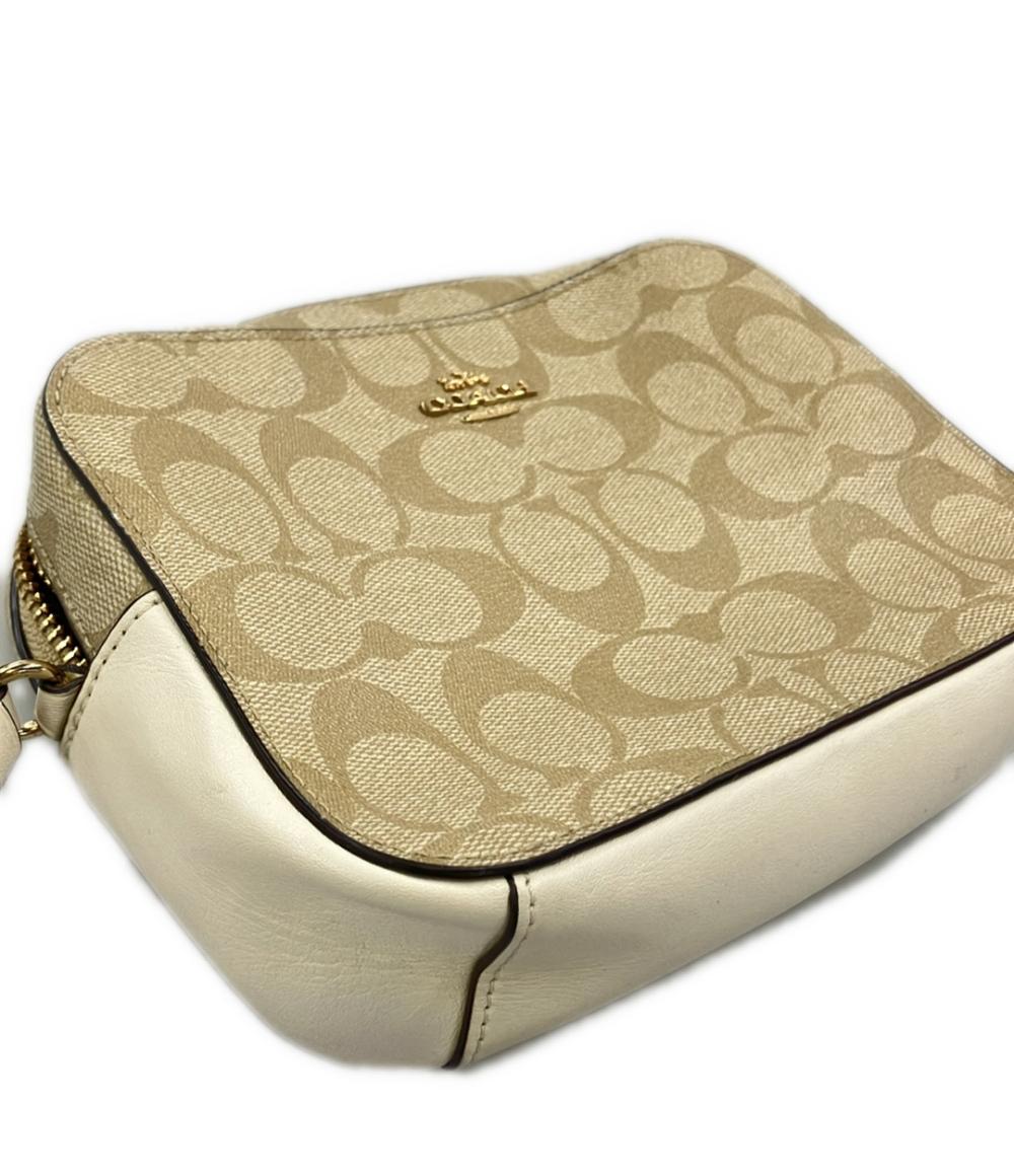 COACH ショルダーバッグ 斜め掛け シグネチャー 91677 レディース