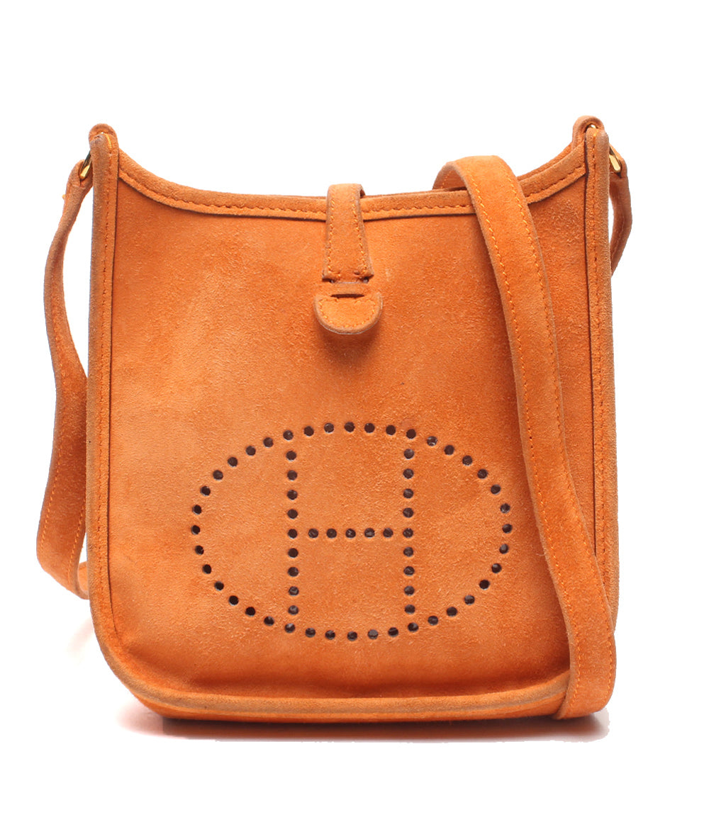 HERMES ショルダーバッグ 斜め掛け □H刻印 ゴールド金具 エブリンTPM レディース エルメス