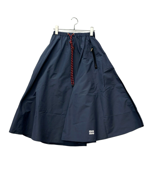 Miu Miu スカート テクニカルファブリック MG2250-121I レディース SIZE 36 (S) ミュウ ミュウ