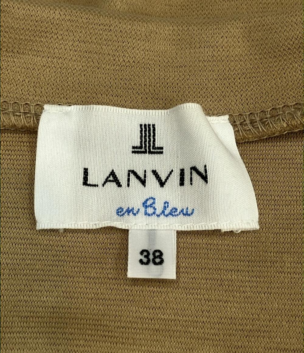 美品 ランバンオンブルー チュールカットソー レディース SIZE 38 (M) LANVIN en Bleu