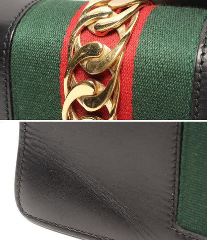 GUCCI ショルダーバッグ 肩掛け シルヴィ 421882 525040 レディース グッチ