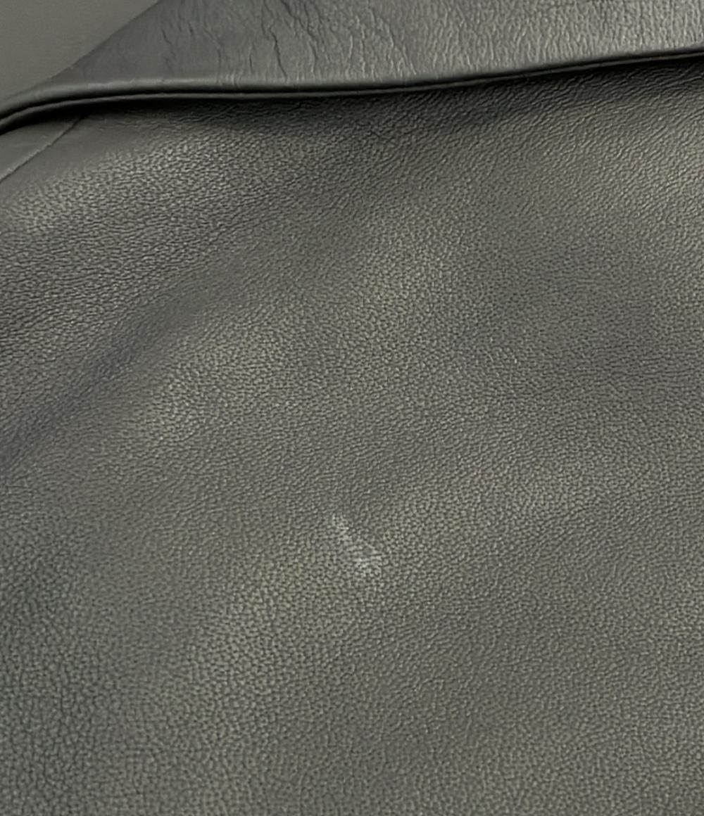 美品 トゥモローランド レザーテーラードジャケット メンズ SIZE M TOMORROWLAND