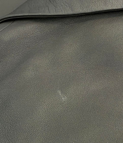 美品 トゥモローランド レザーテーラードジャケット メンズ SIZE M TOMORROWLAND