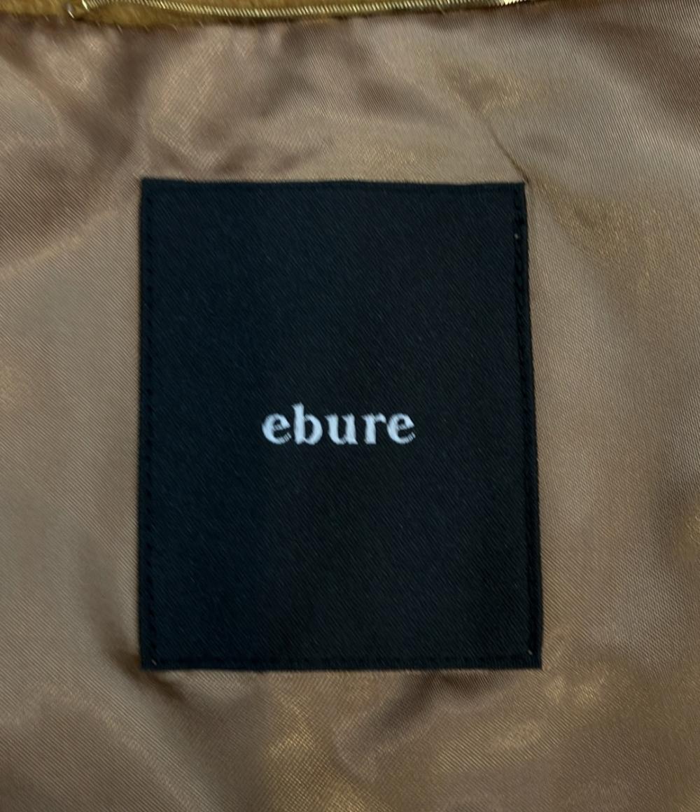 ebure ノーカラーコート 18AW 2810400103 レディース SIZE 36 (S) エブール
